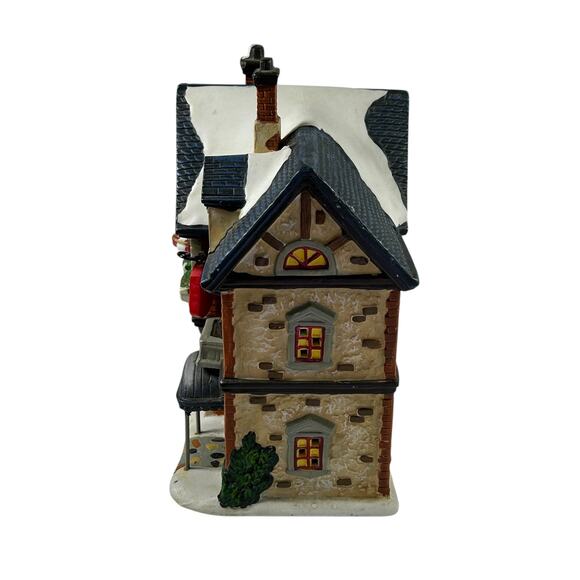 Holiday Time 2001 Mark’s Antiques Lighted Village House Christmas Decor - Picture 5 of 6